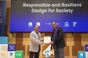 Presemting ICONN awards to Prof. Gurumoorthy