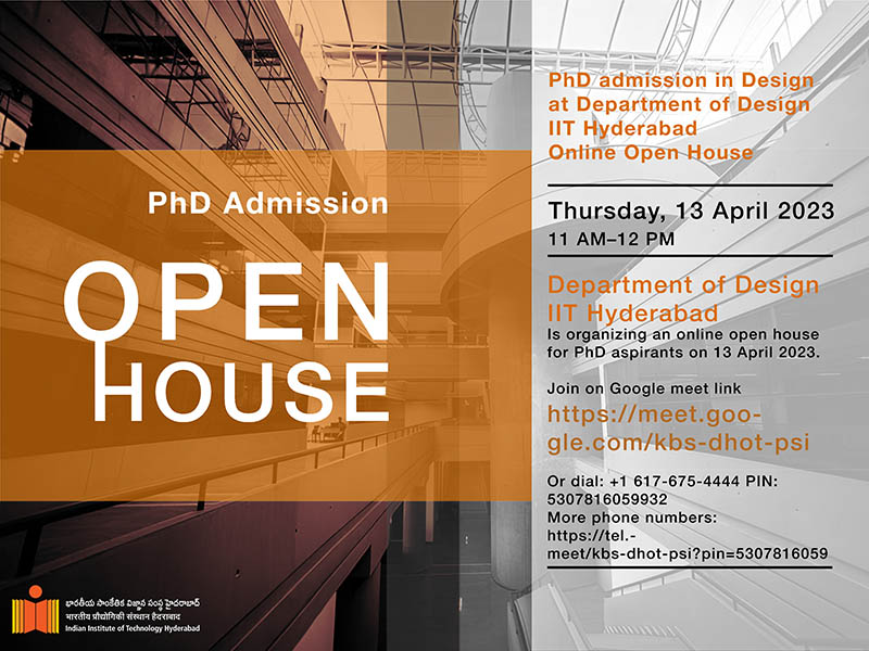 PhD open house on 13 April 2023